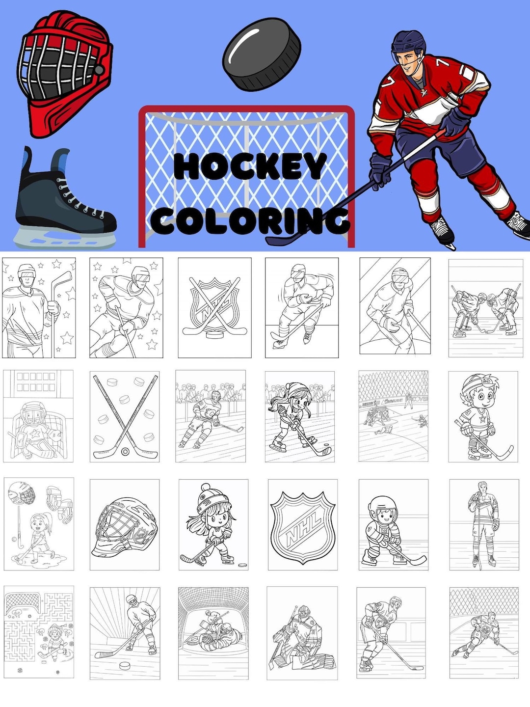 Printable Hockey Pictures