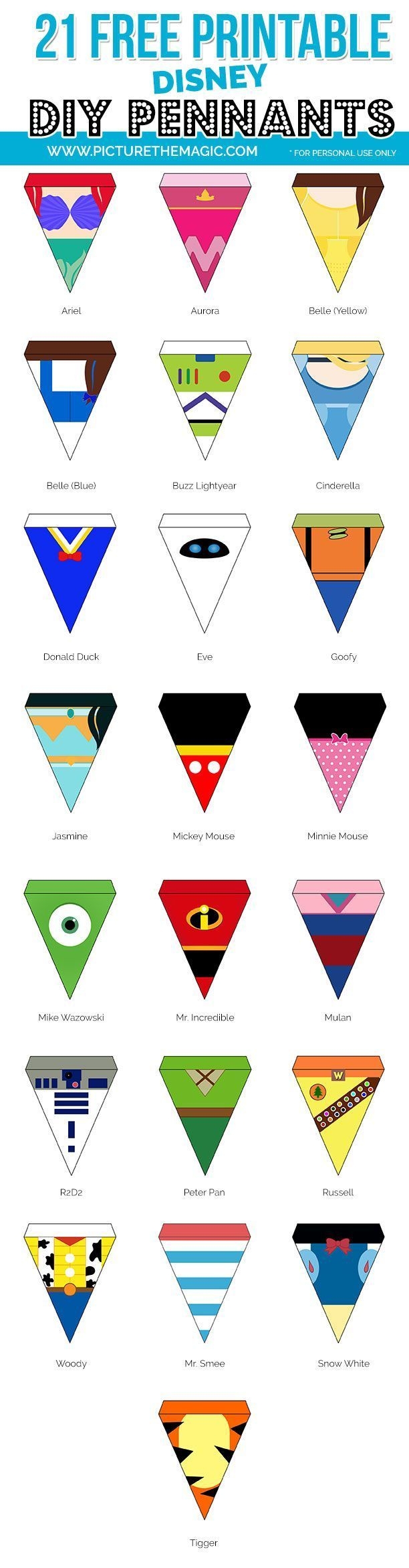 Free Printable Disney Banners