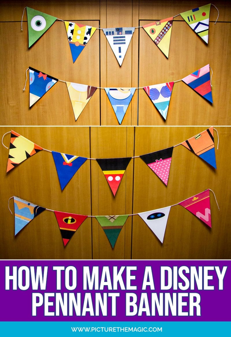 22 Printable Disney Pennants Banners Free Download 