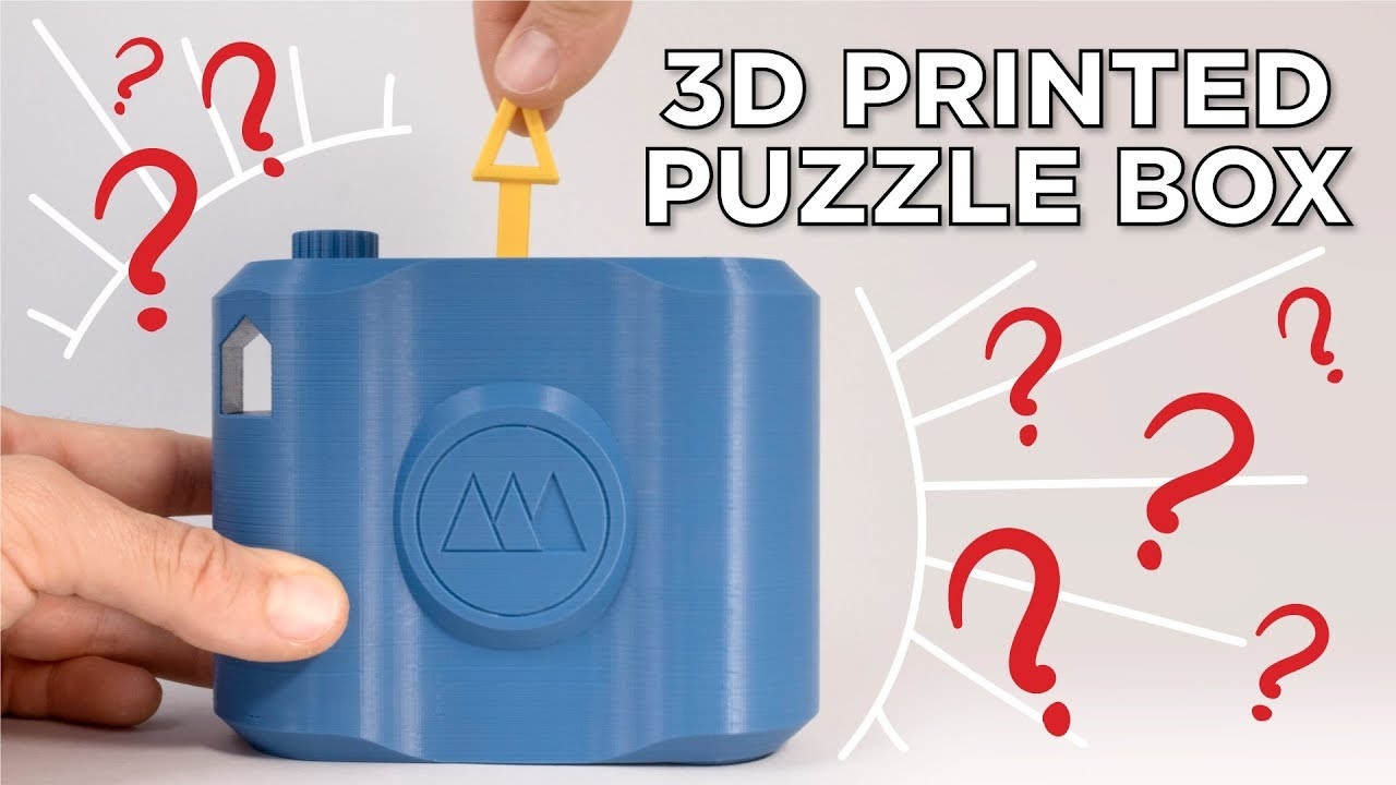 3D Printed Puzzle Box And Lockpick Puzzles YouTube