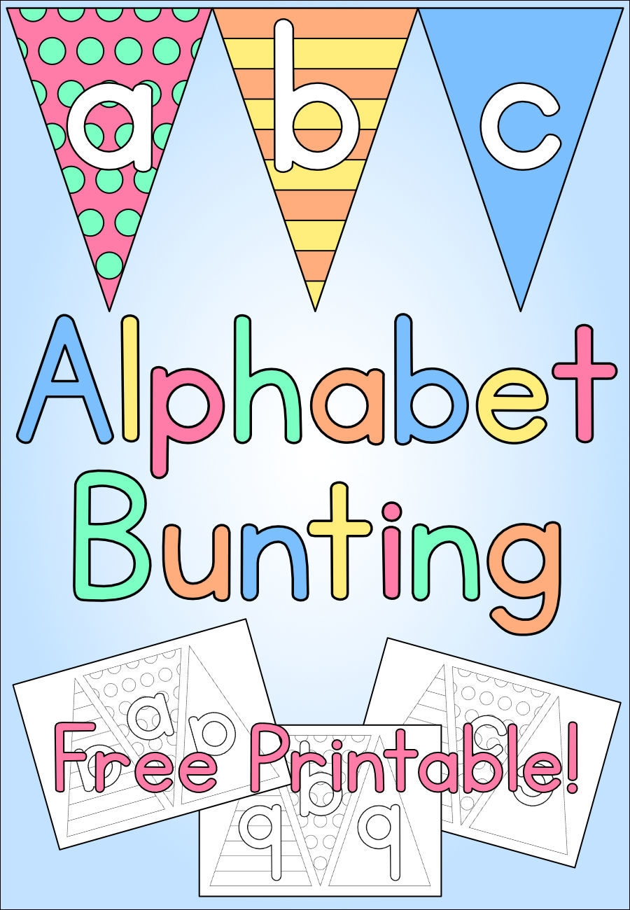 Free Printable Bunting Banner