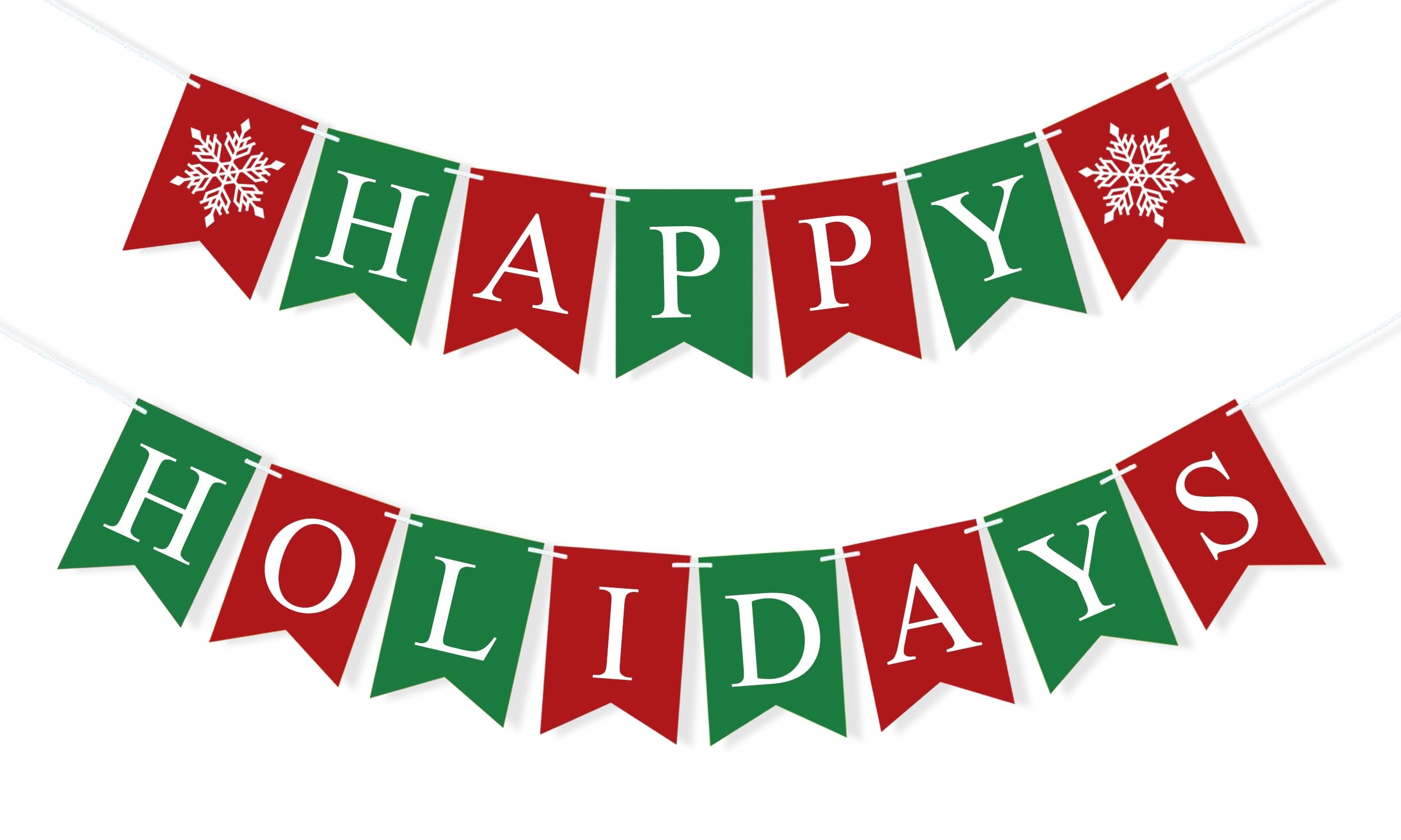 Happy Holidays Printable Banner