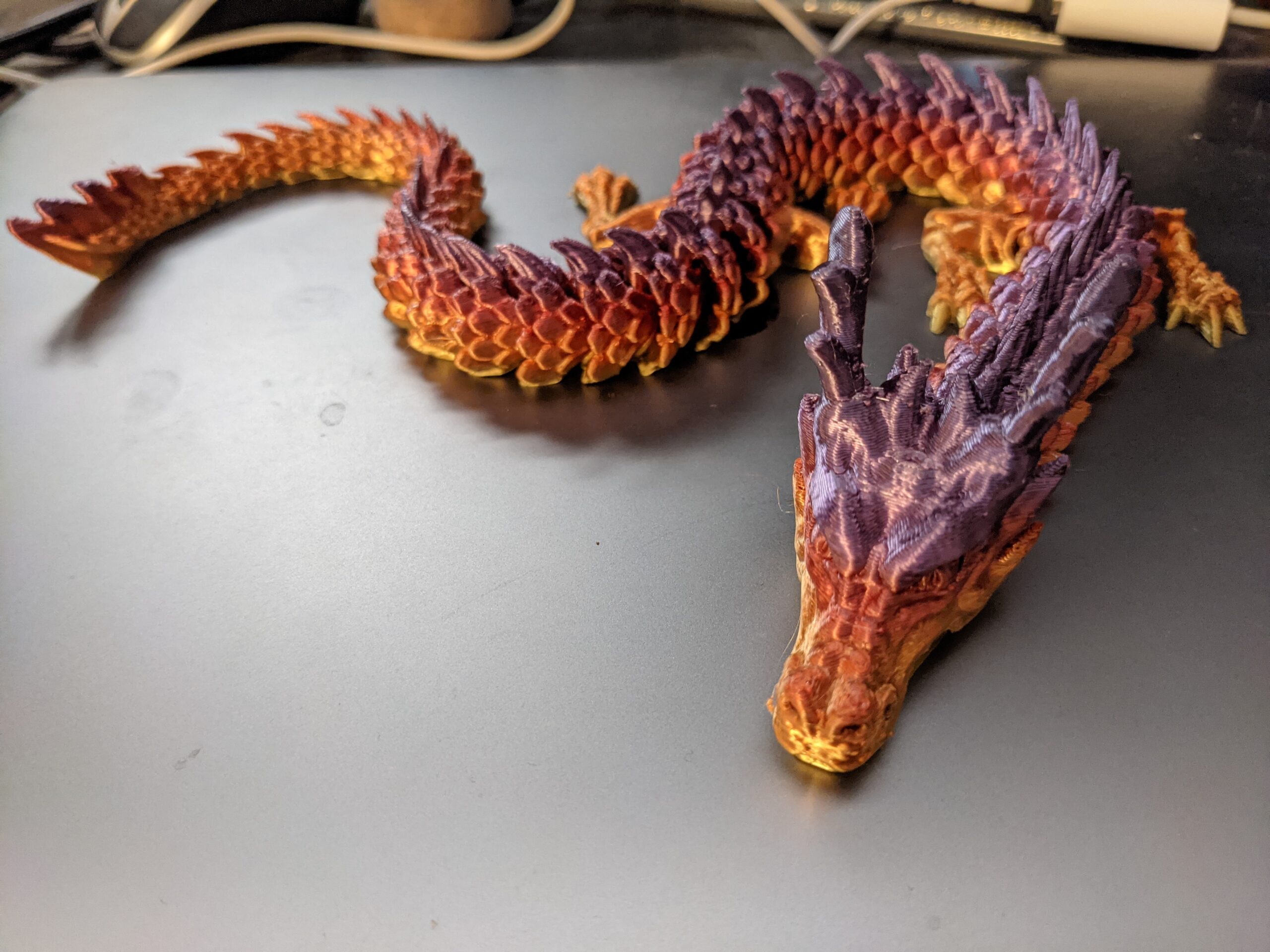  Articulated Dragon 3D Print With The Ender 3 V2 3D Printer Cults