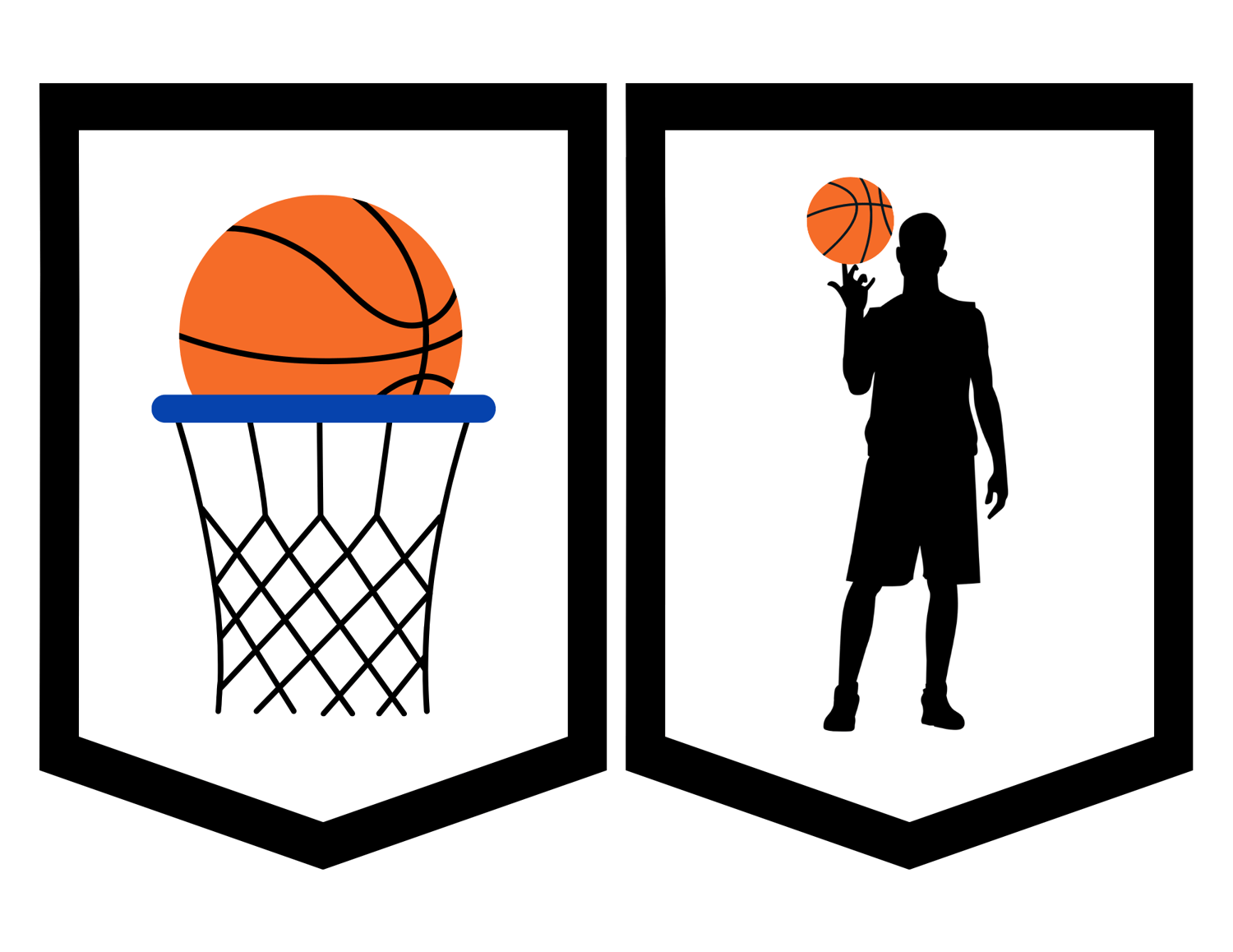 Basketball Digital Banner Instant Download Happy Birthday Banner Printable Basketball Birthday Banner Basketball Banner Sport Birthday Payhip