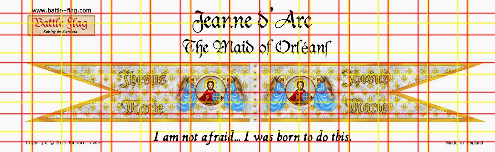 Joan Of Arc Banner Printable