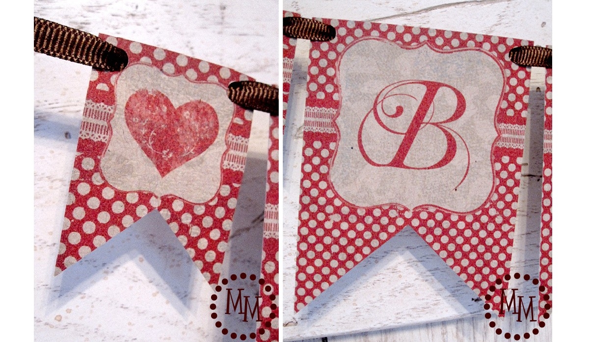 Be Mine Banner FREE Printable The Scrap Shoppe