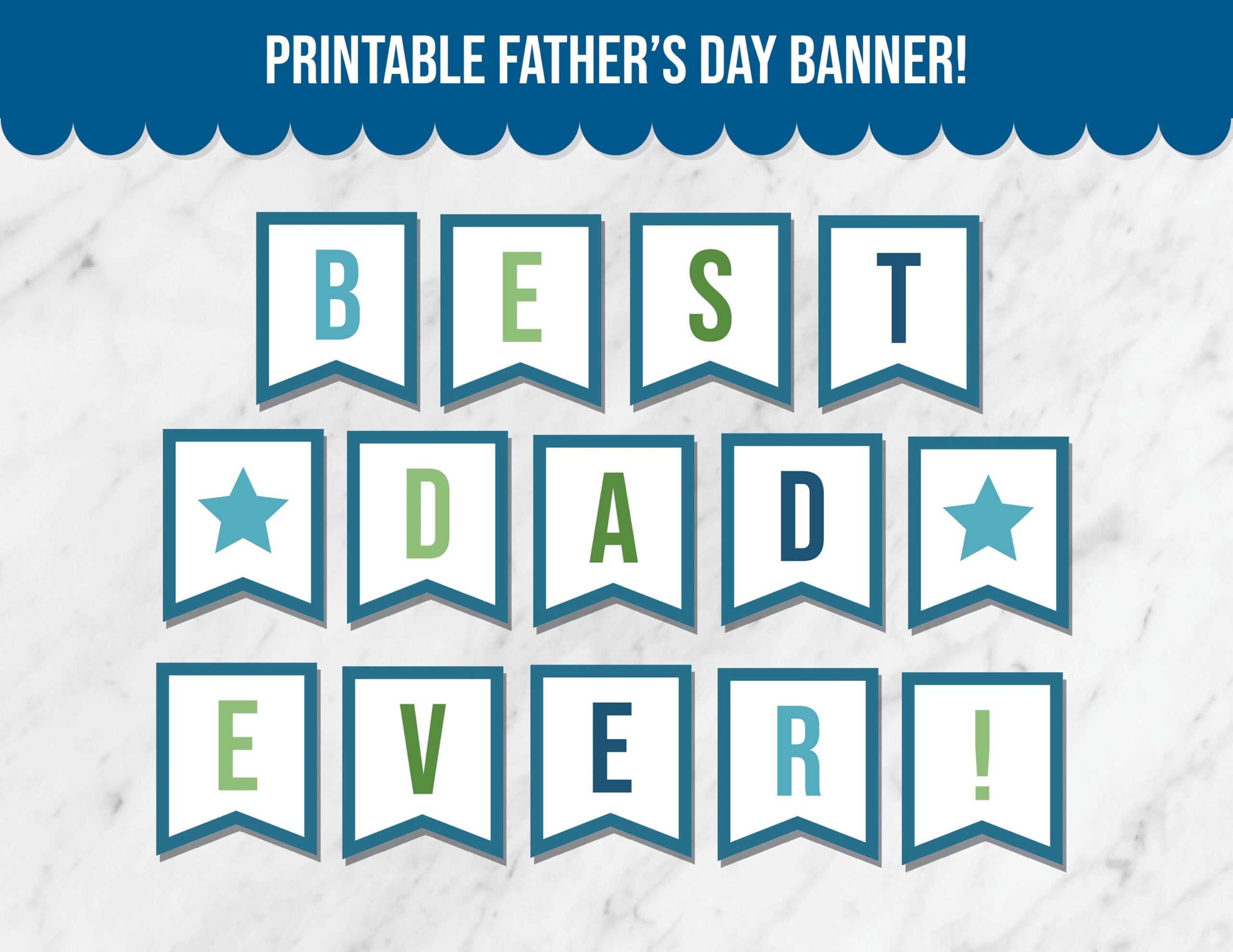 Dad Banner Printable