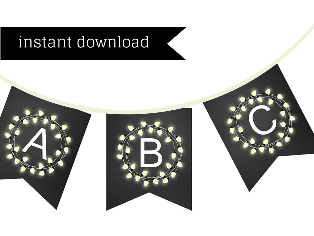 Chalkboard Banner Magical Printable