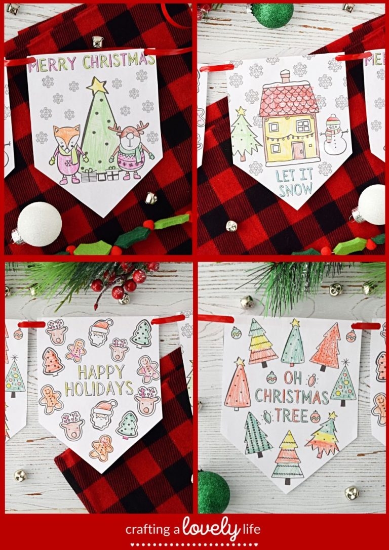 diy christmas banner printable