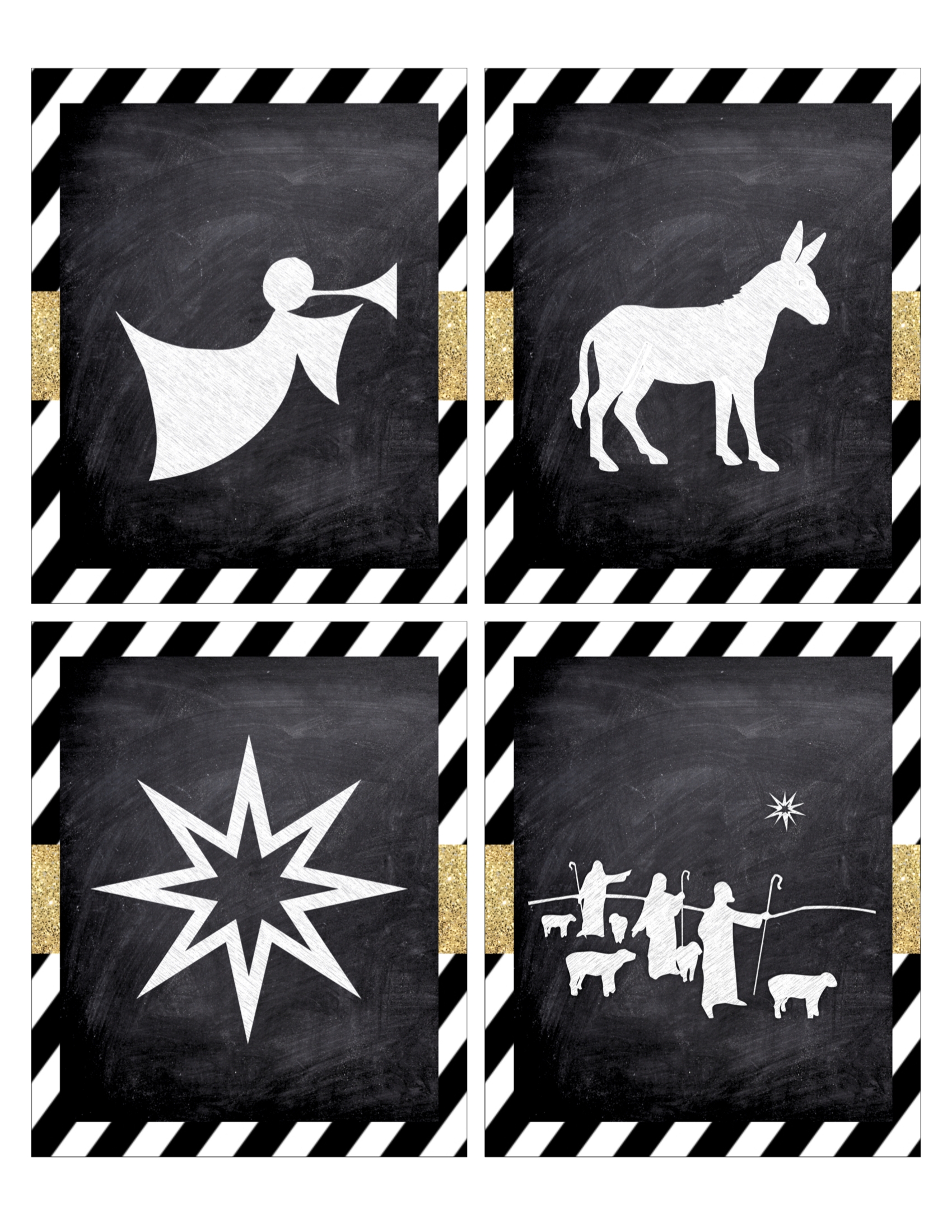 Free Printable Nativity Banner