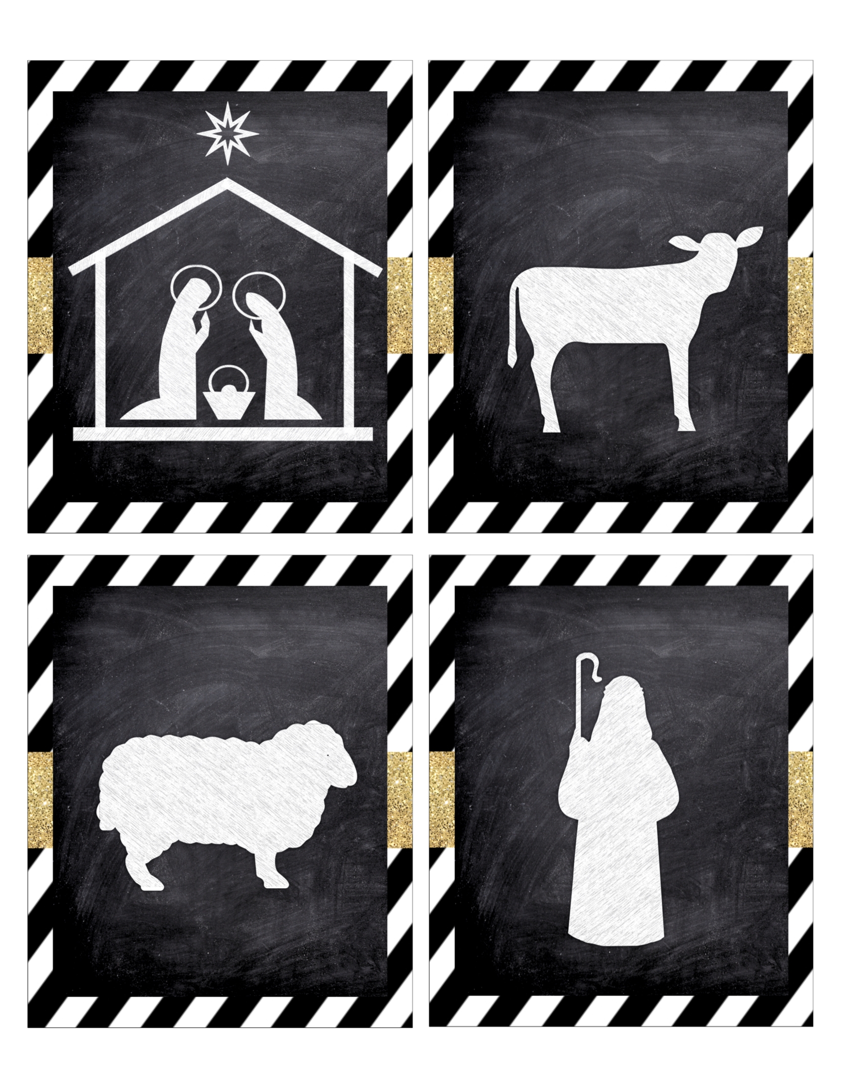 Free Printable Nativity Banner