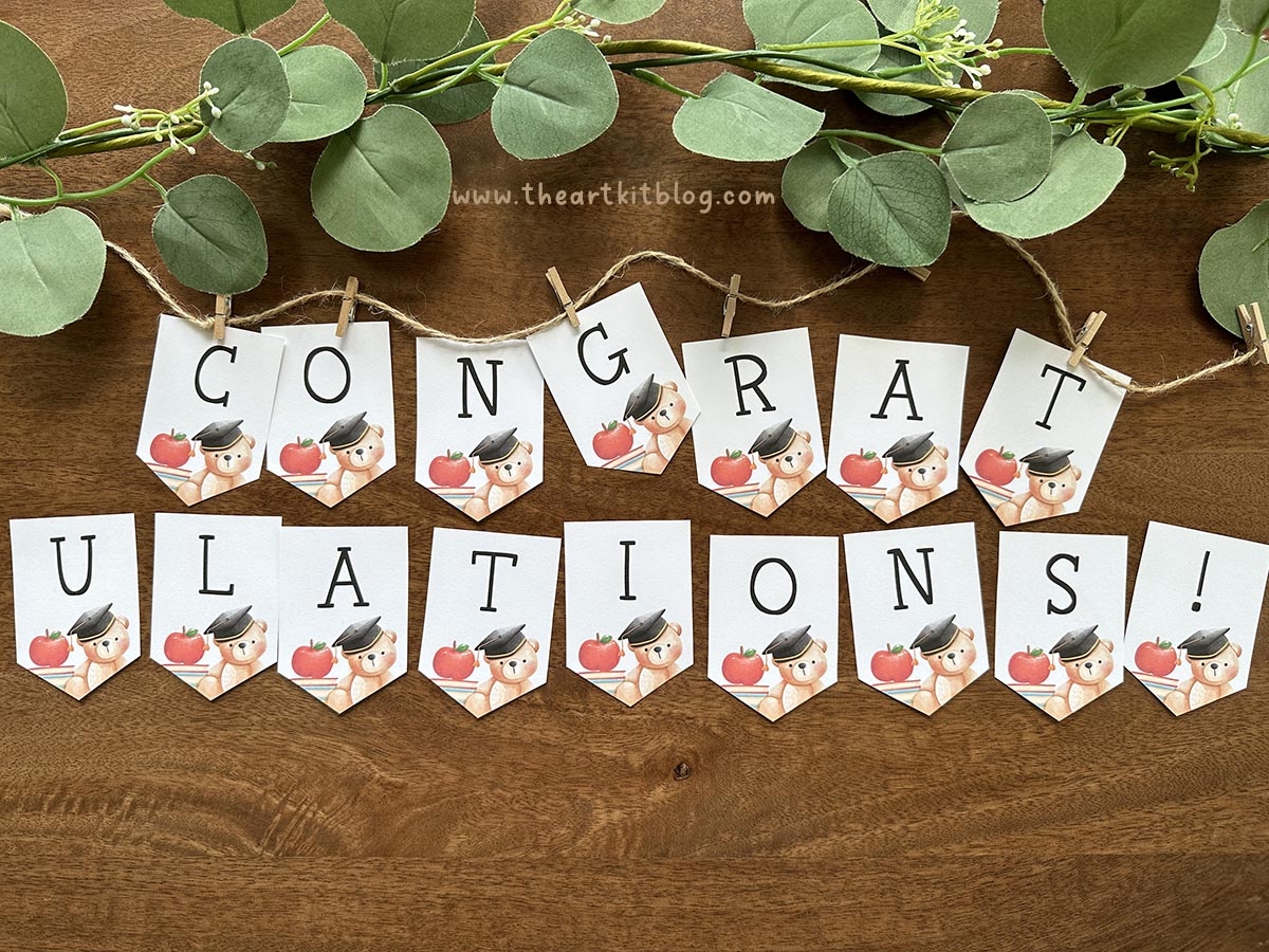 free printable congratulations banner