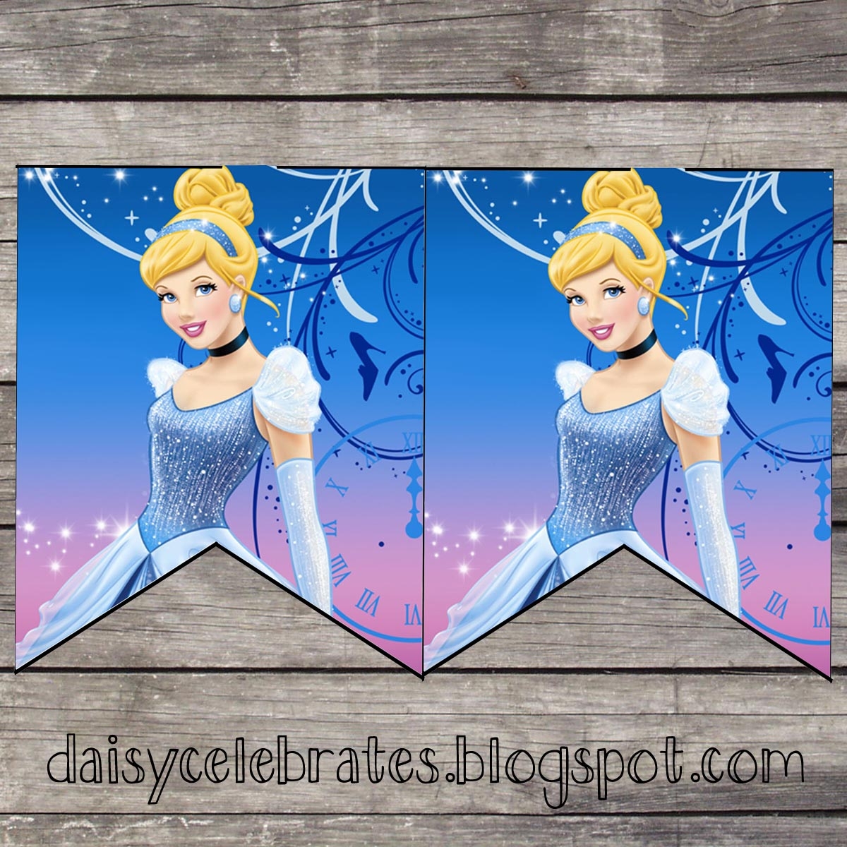 free printable disney birthday banners
