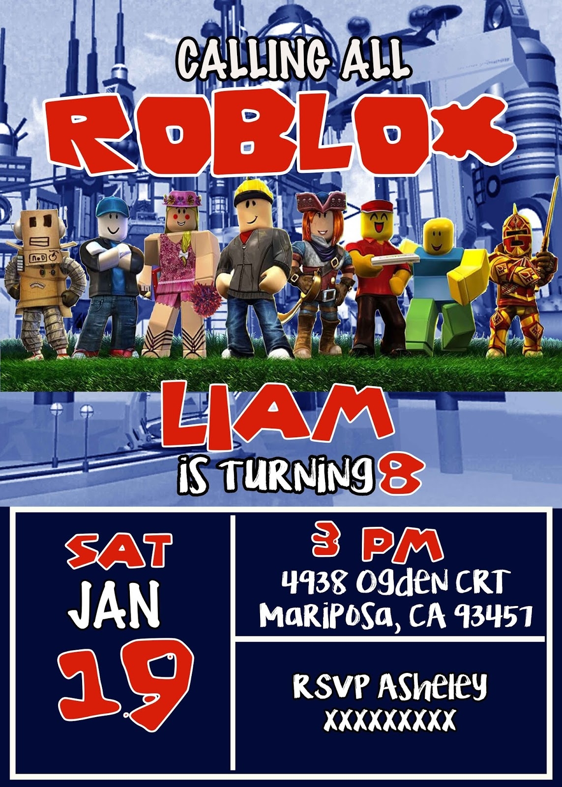 Daisy Celebrates Roblox Birthday Party Printable Files