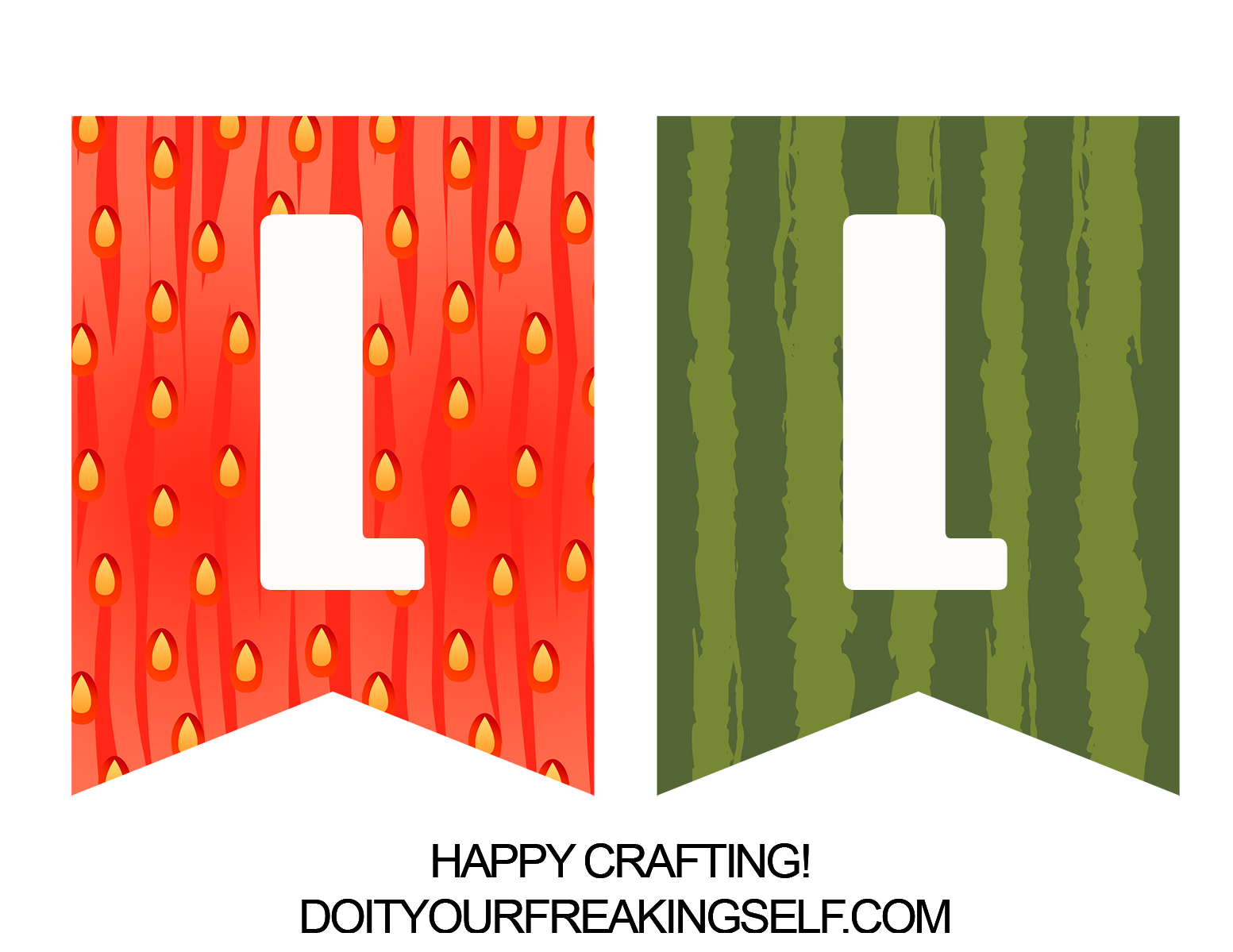 Free Printable Summer Banner
