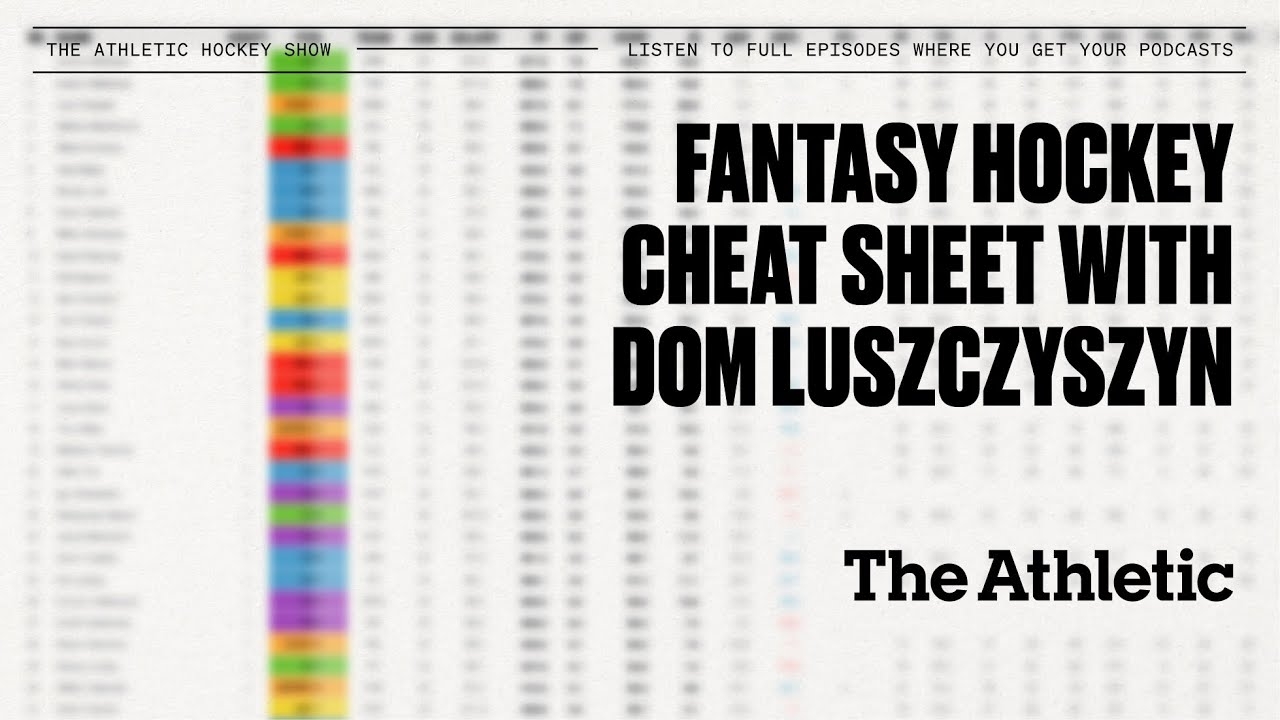 Dom Luszczyszyn s Fantasy Cheat Sheet YouTube