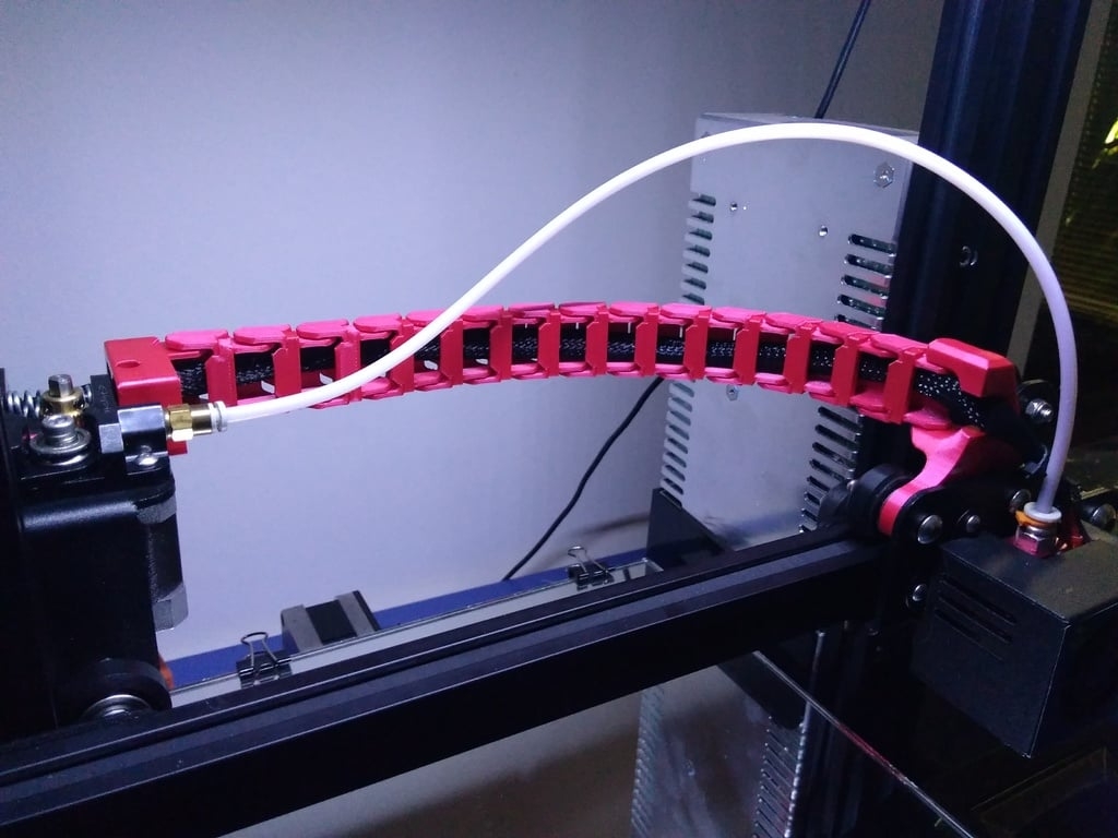 3d Printable Cable Chain