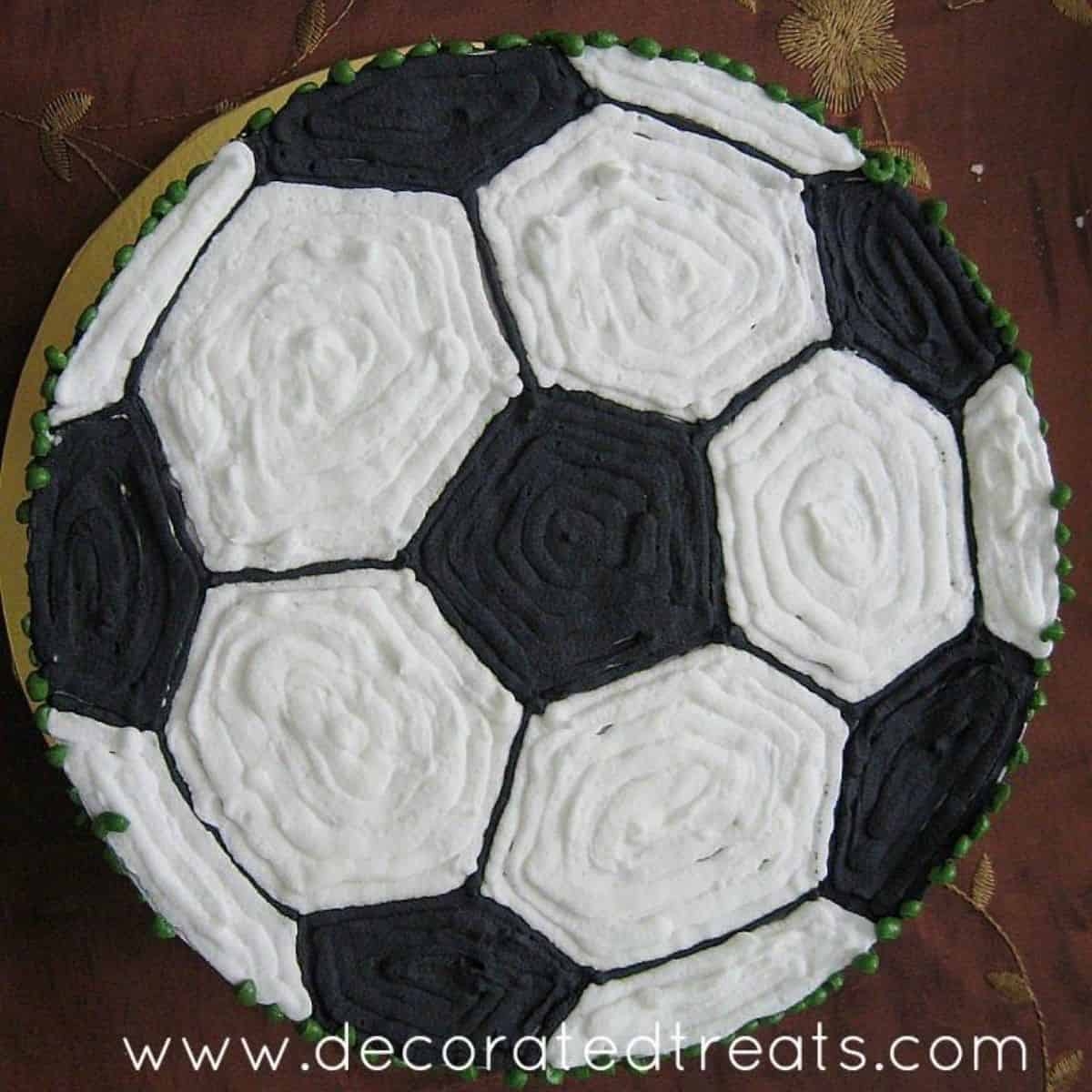 Easy Football Cake Design Decorated Treats