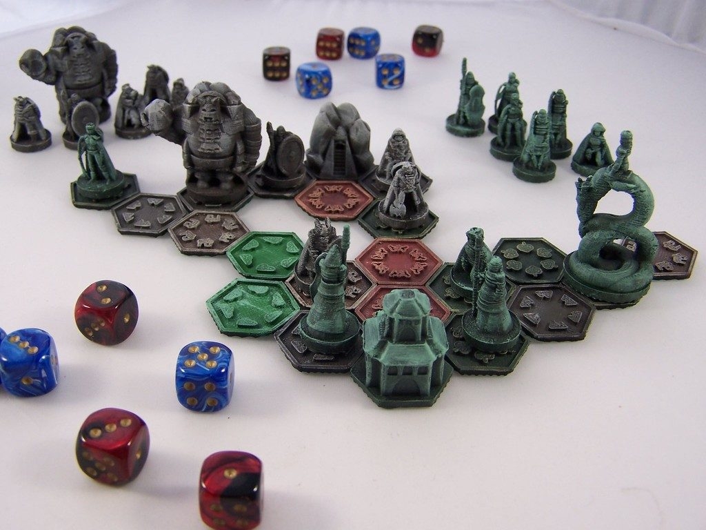 Fantastic 3D Printed Tabletop Games Dioramas And Dice ZMorph Blog