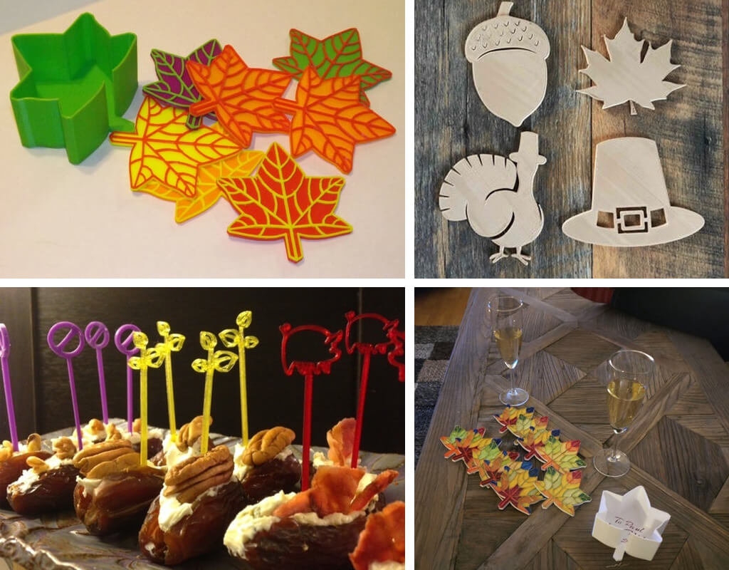 Fantastic Thanksgiving STL Files With Decor To 3D Print