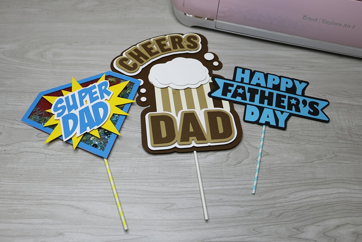 Father’s Day Cake Banner Printable