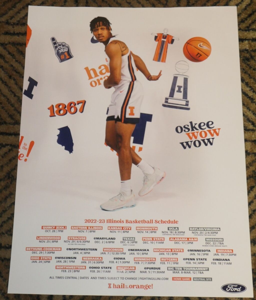 Fighting Illini Hot Sale Basketball Schedule