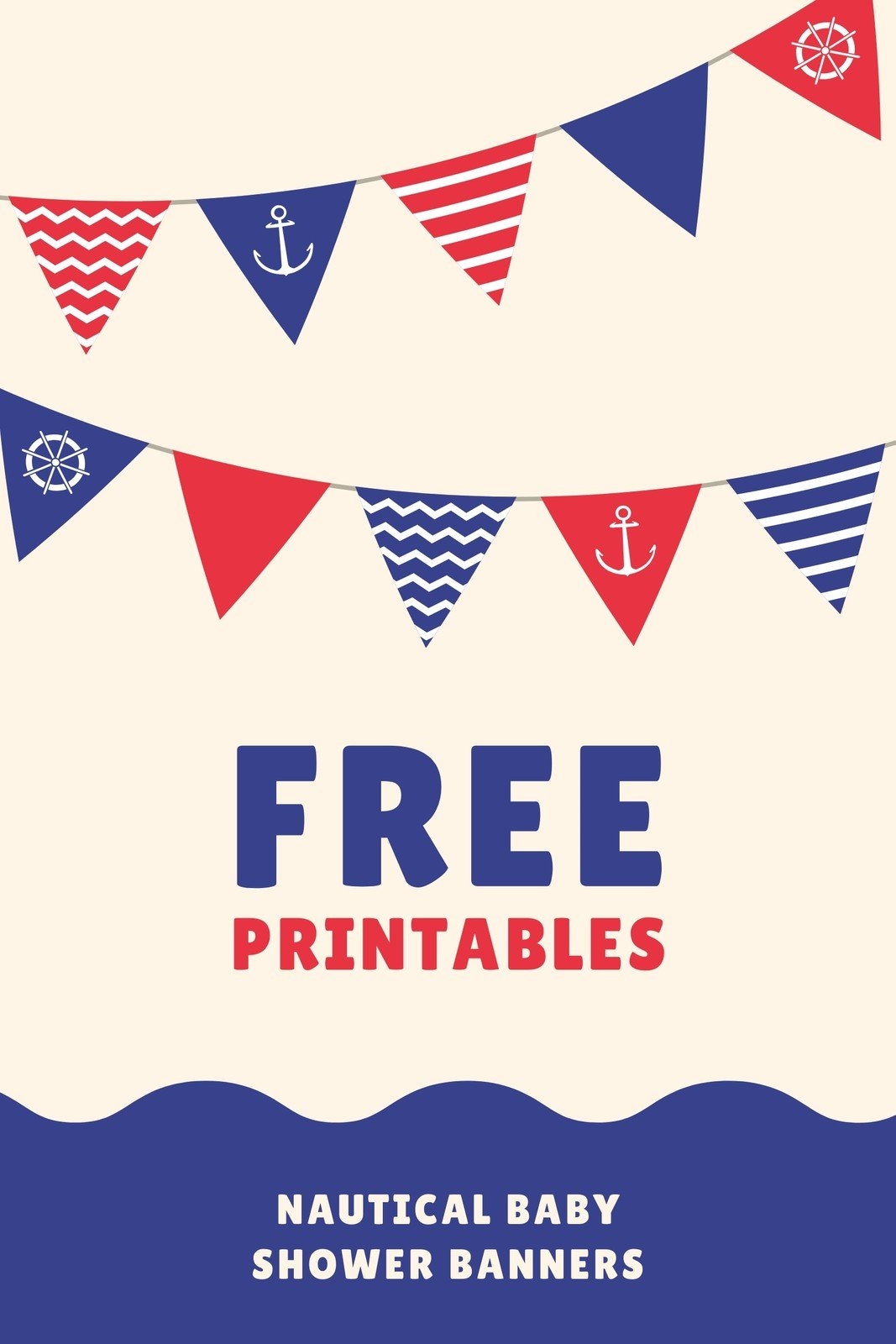 Printable Nautical Banner