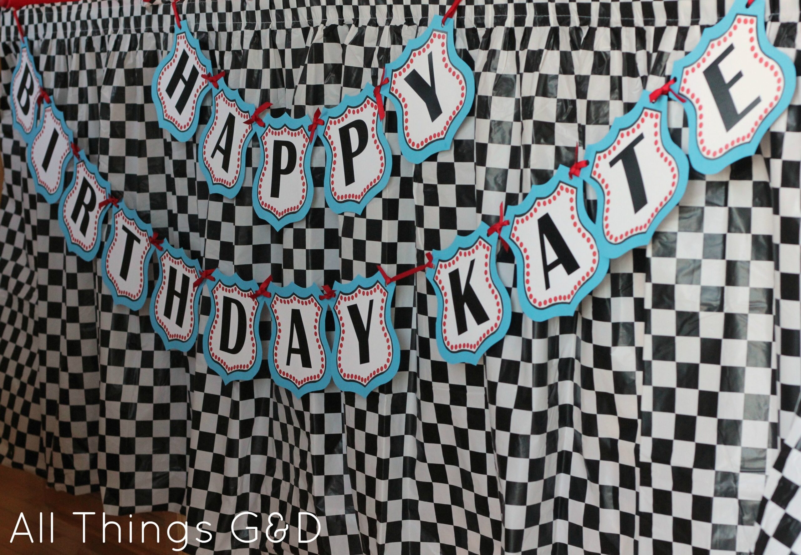 FREE Cars Birthday Party Printables