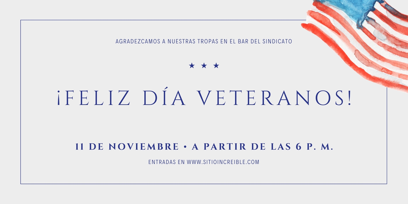 Free Custom Printable Veterans Day Banner Templates Canva