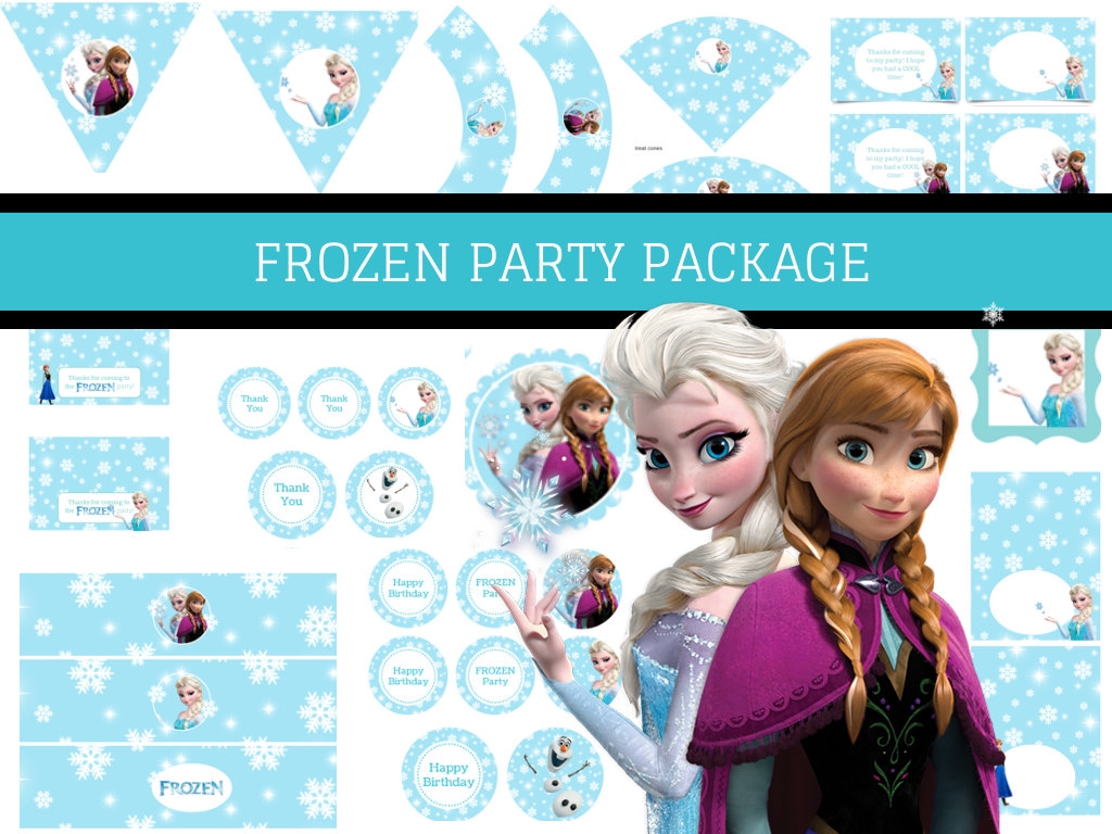 FREE Frozen Birthday Pack Magical Printable