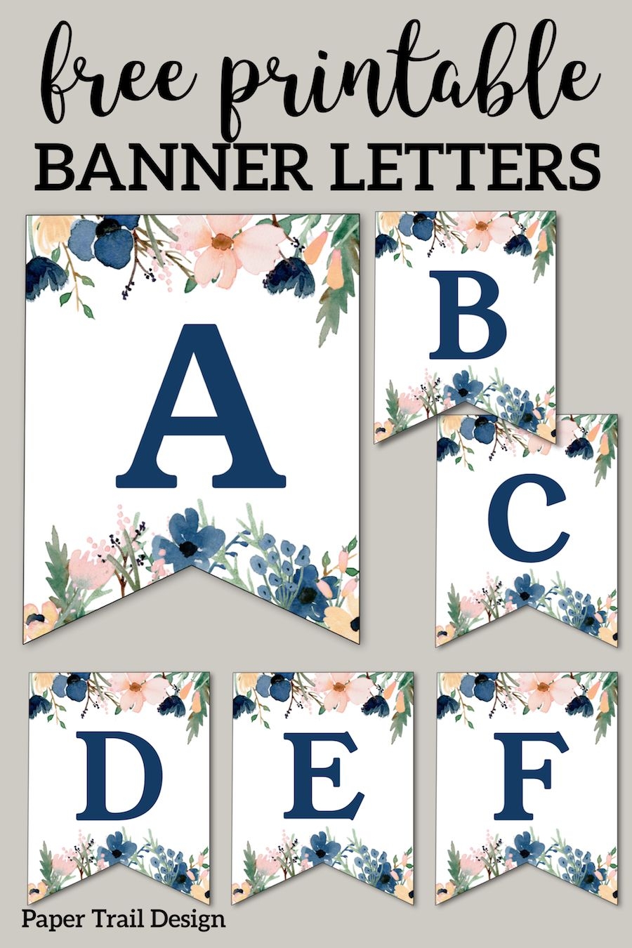 Free Printable Alphabet Banner Printable Party Favors