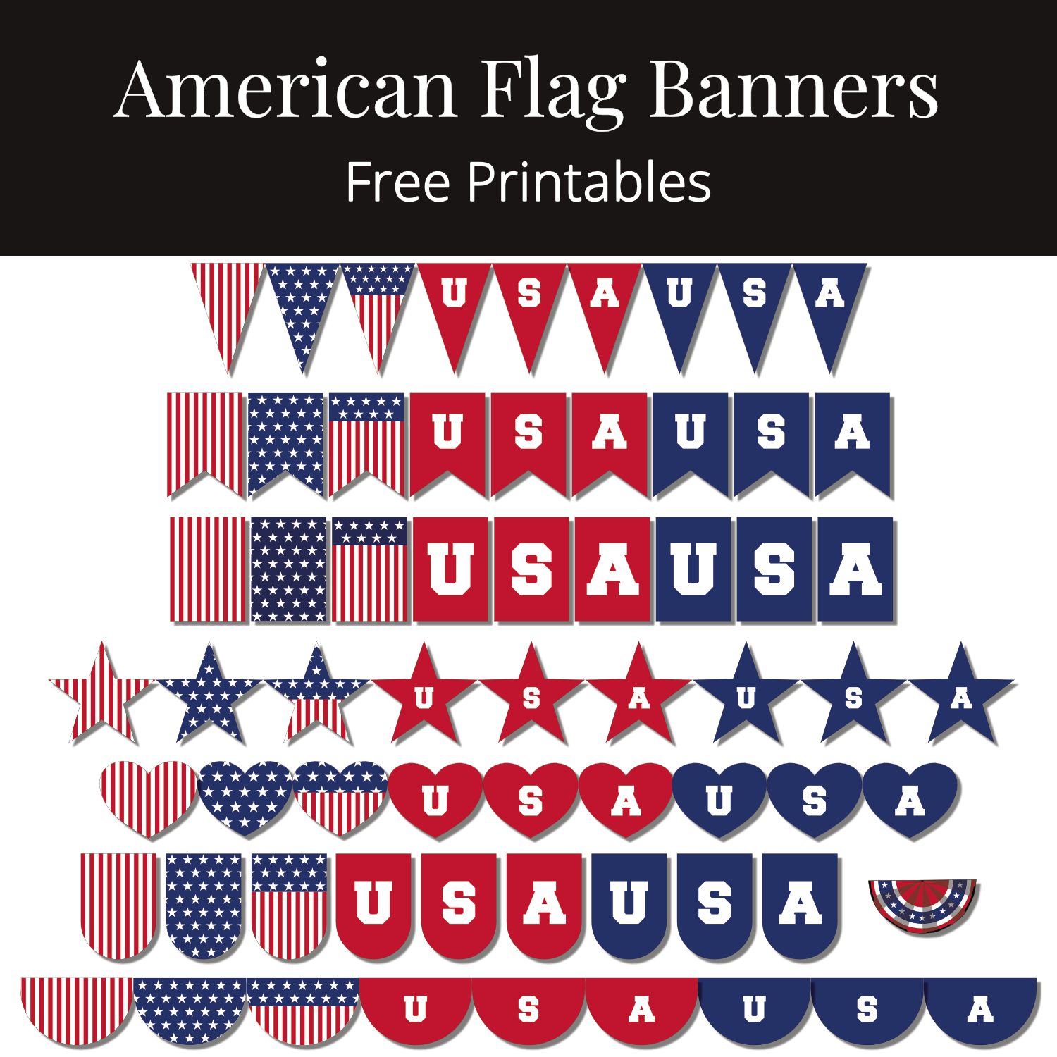 Free Printable Flag Banner