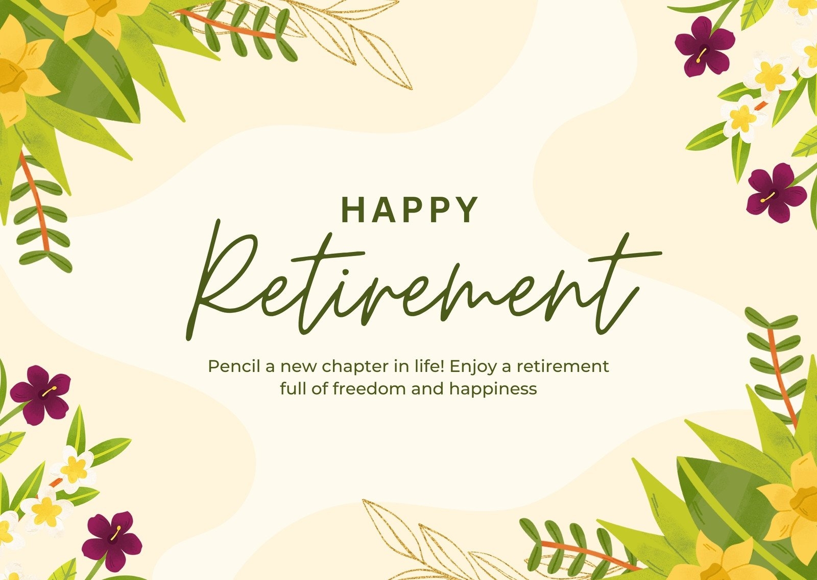 Retirement Banner Free Printable Happy Retirement Banner