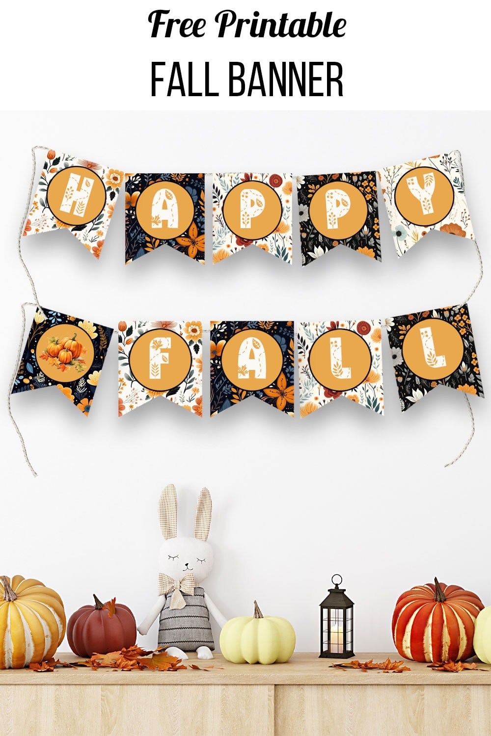 Free Printable Fall Banner