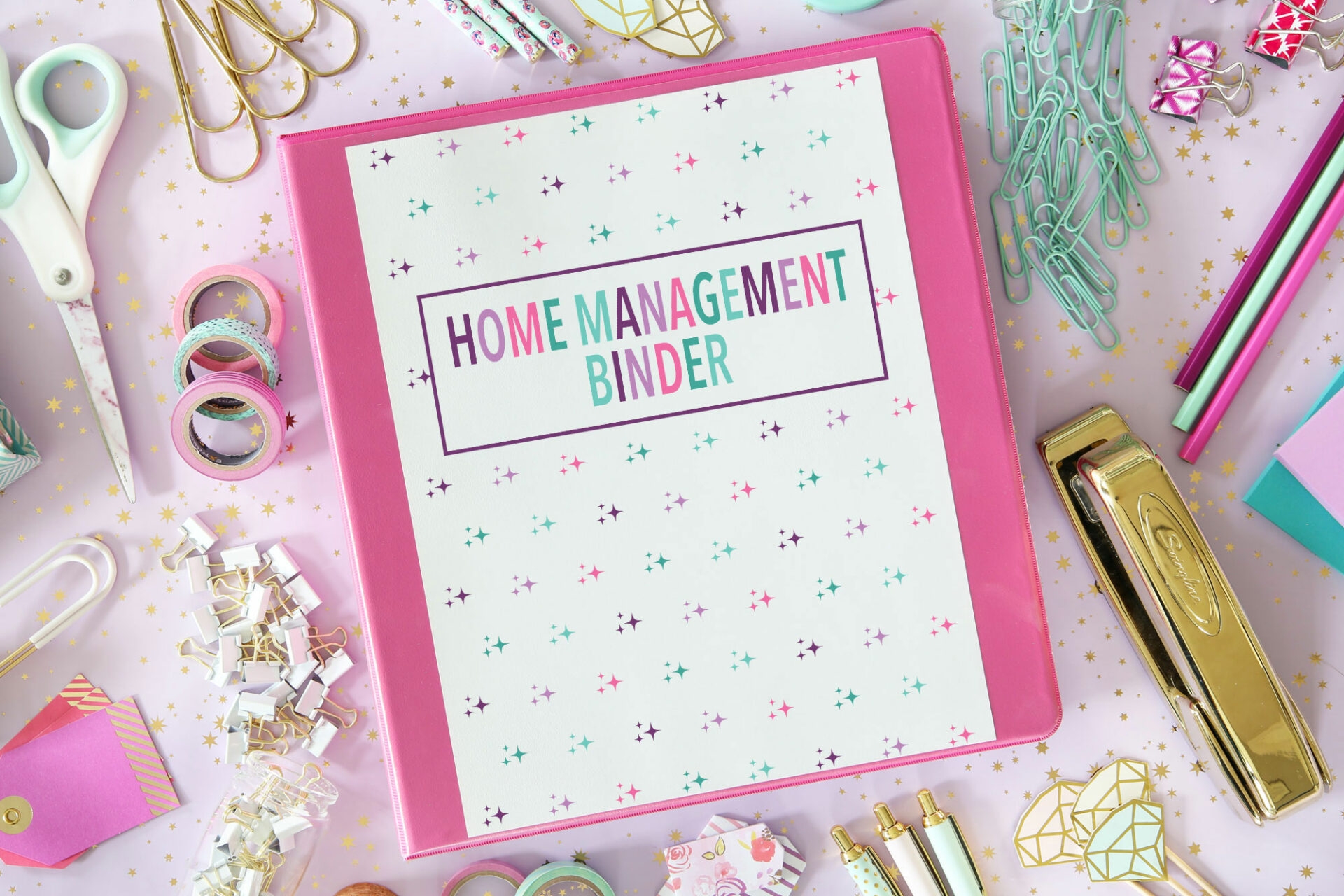 Free Home Management Binder Printables 2019