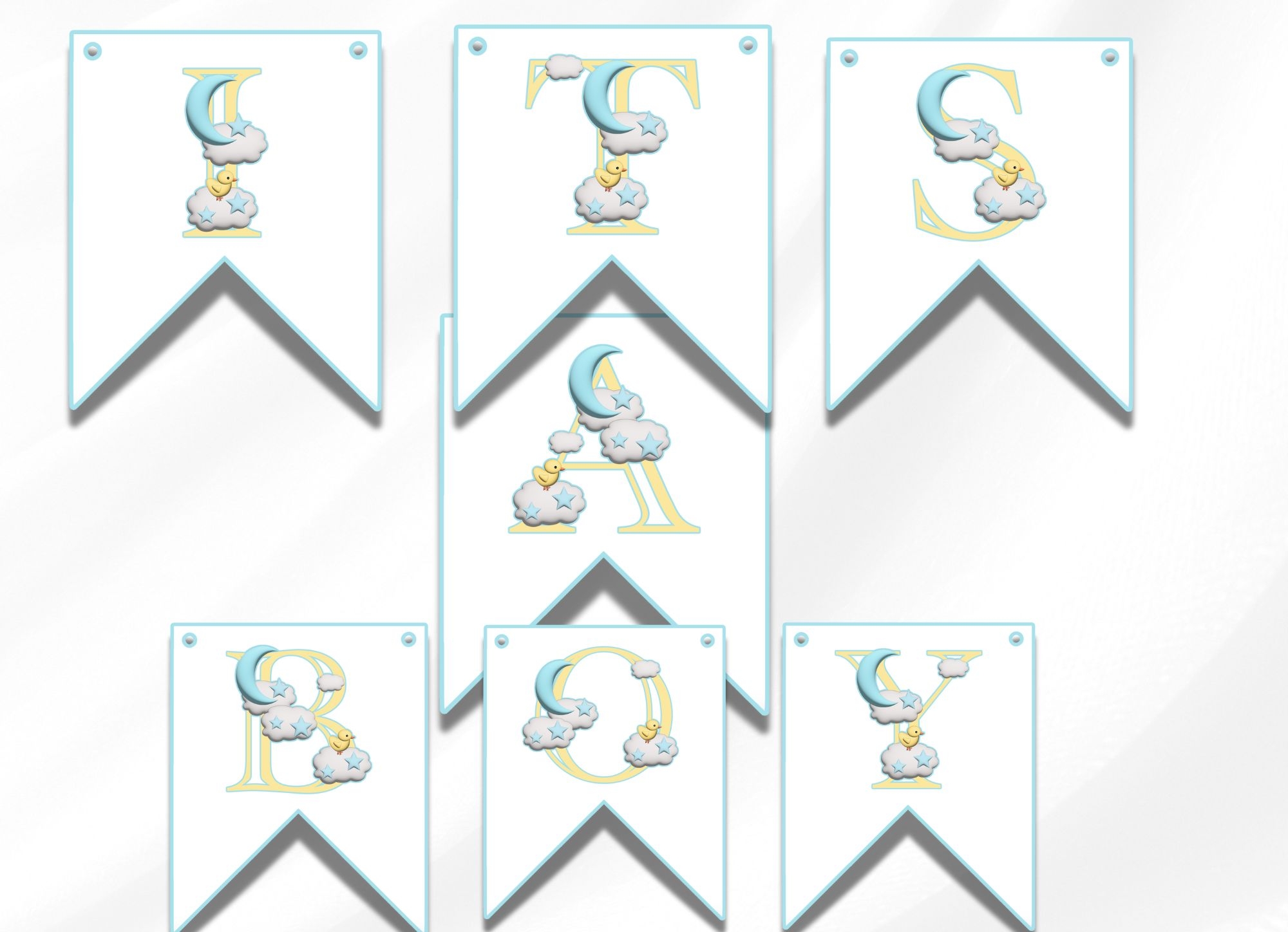 Free Printable It s A Boy Banner Extraordinary Chaos