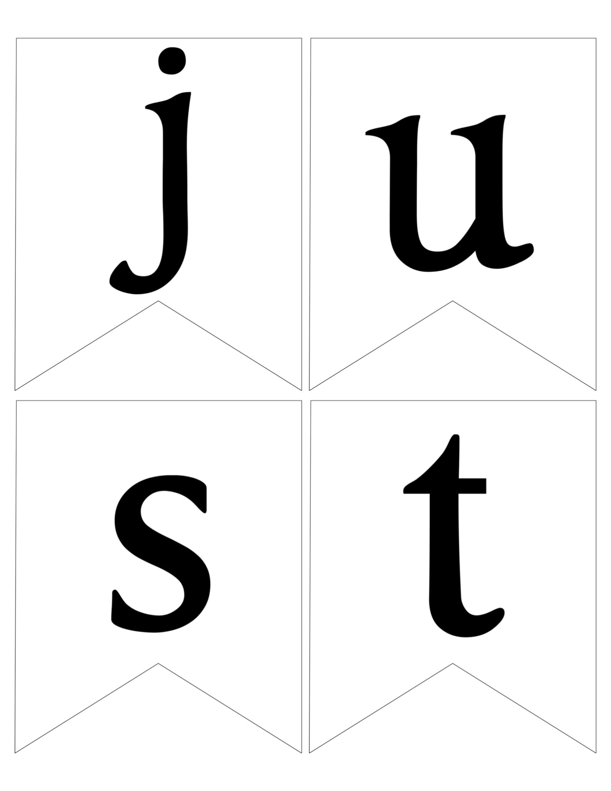 Printable Just Married Banner