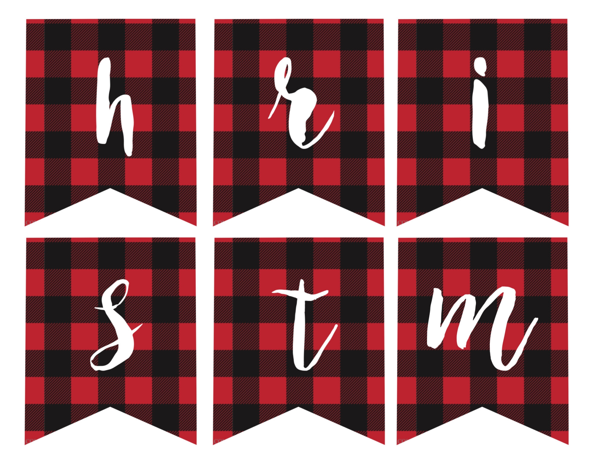 Free Printable Christmas Banner Templates