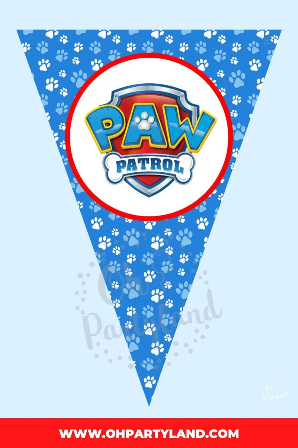 Paw Patrol Banner Free Printable