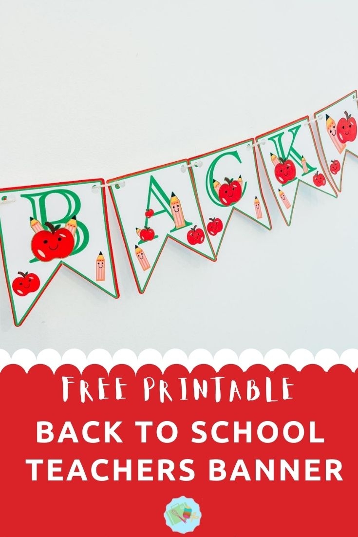 Free Printable Welcome Back Teacher Banner Extraordinary Chaos
