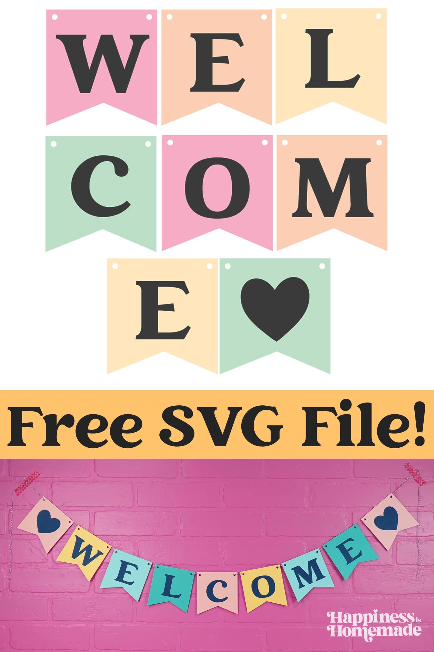 printable welcome home banner template