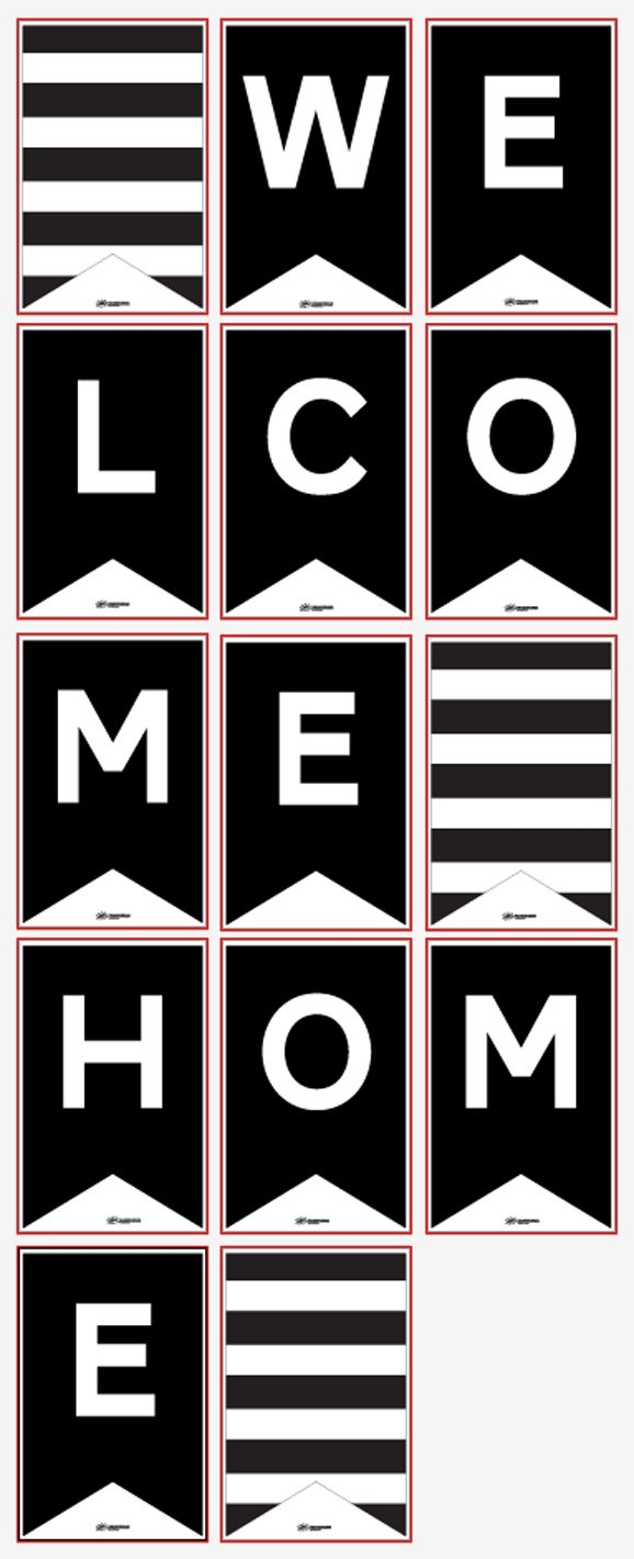 Free Welcome Home Banner Paging Supermom