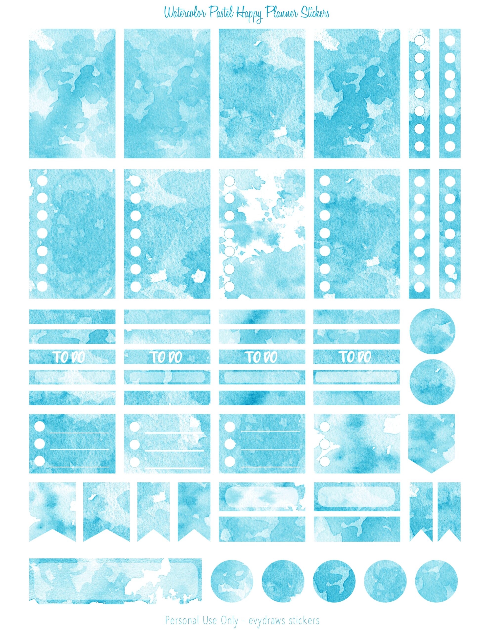Planner Stickers Printable Free