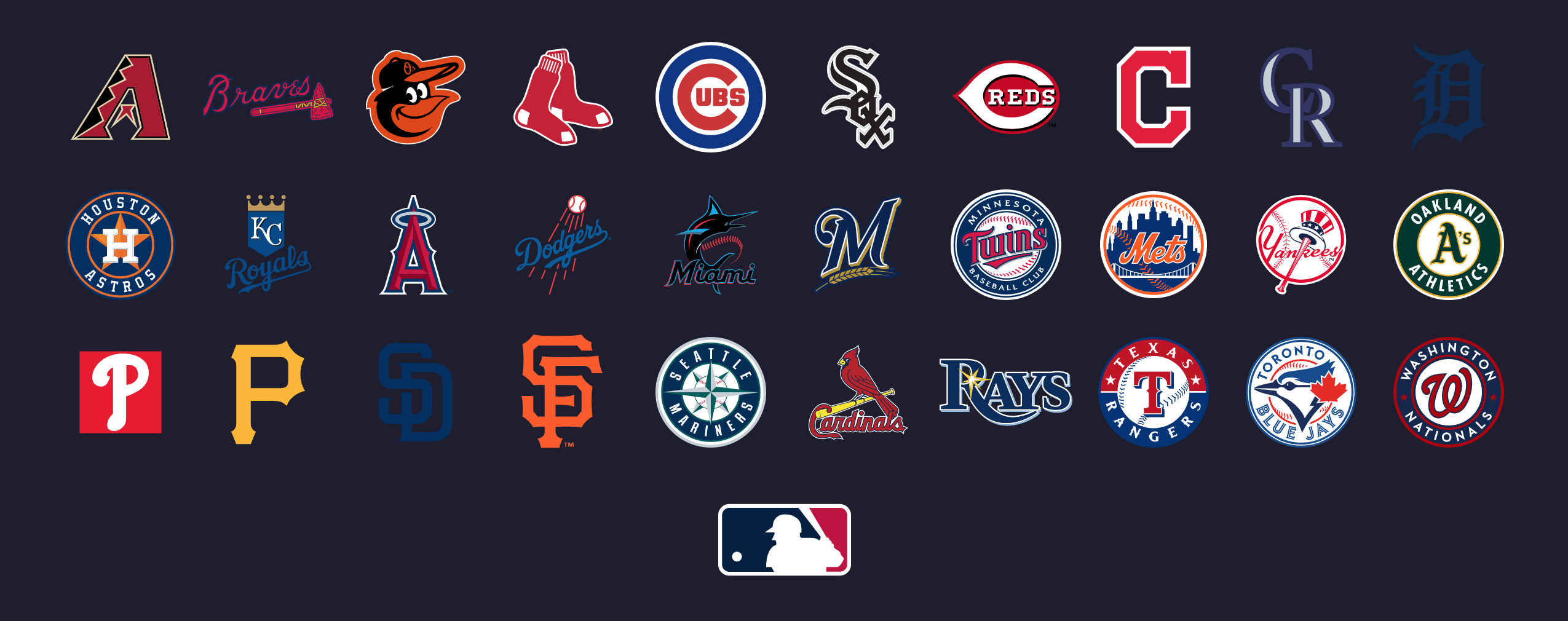 GitHub ChrisKatsaras React MLB Logos React Components For MLB Team Logos 