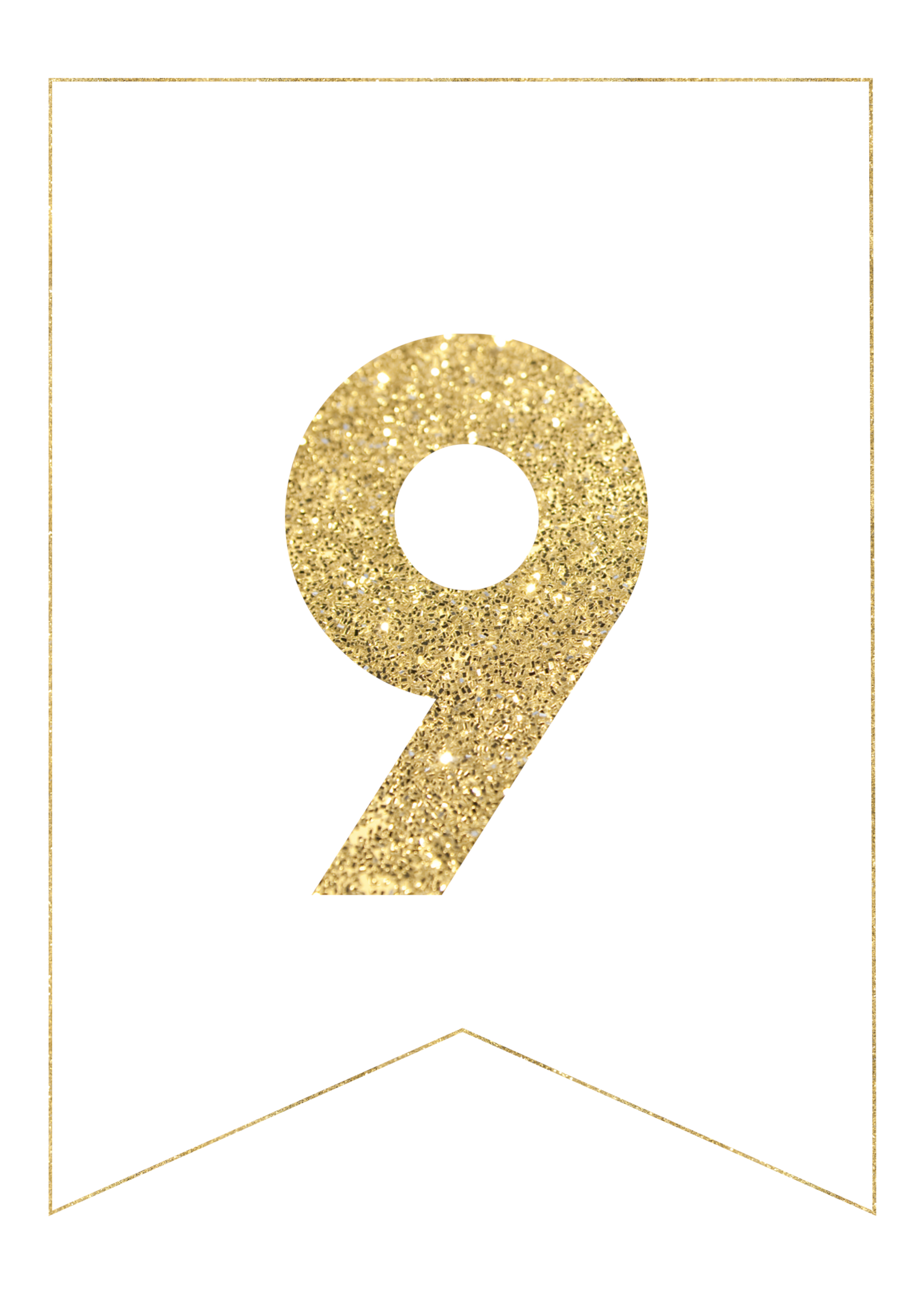 Free Printable Banner Numbers Pdf