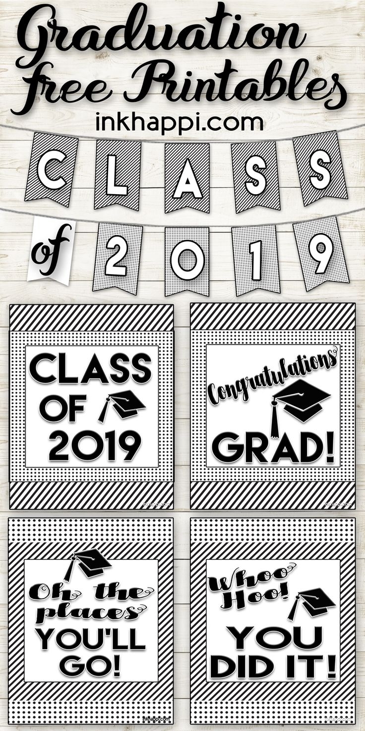 Graduation Printables And Encouraging Thoughts For The Grad Inkhappi