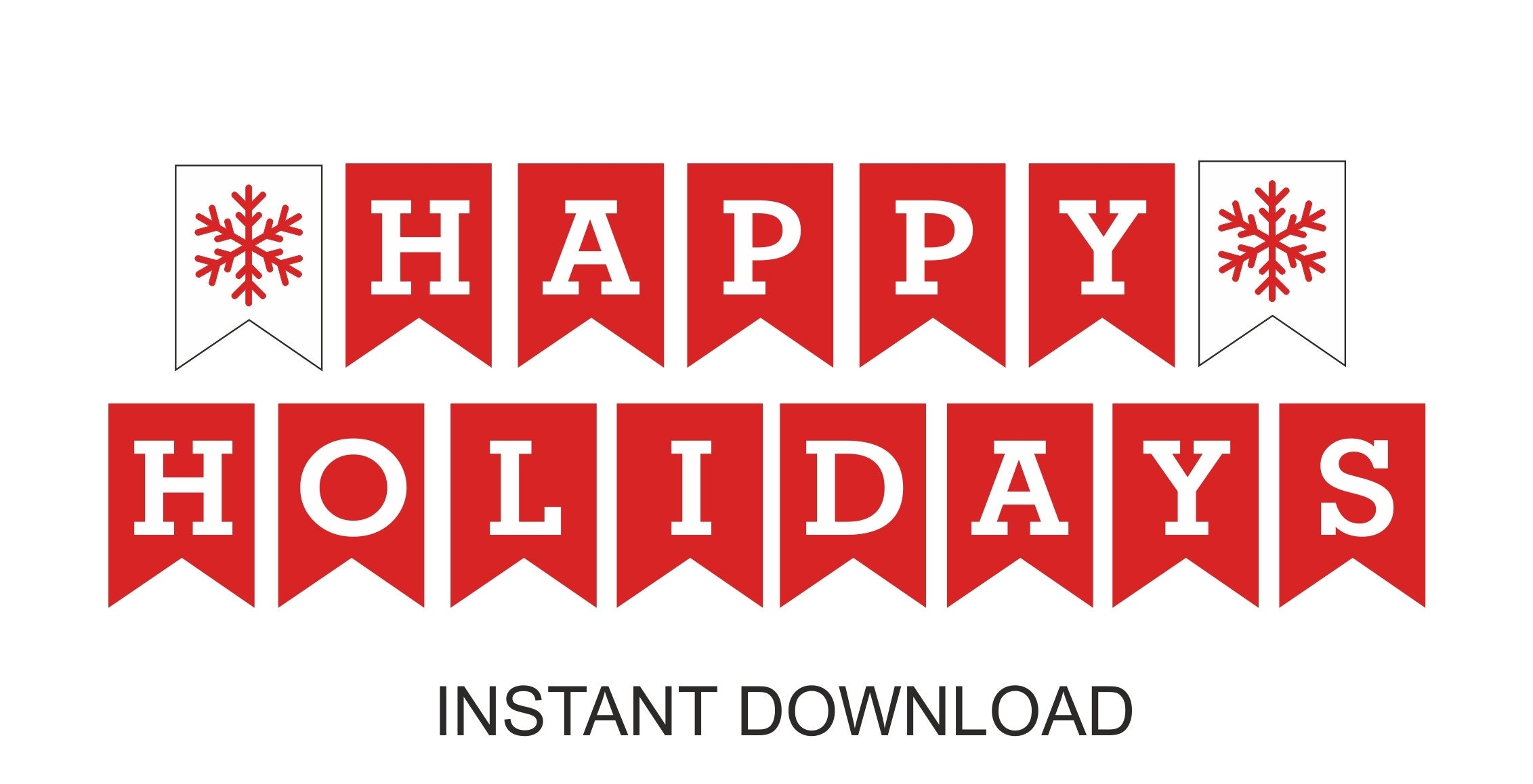 Happy Holidays Banner Printable Holiday Banner Happy Holiday Worksheets Library