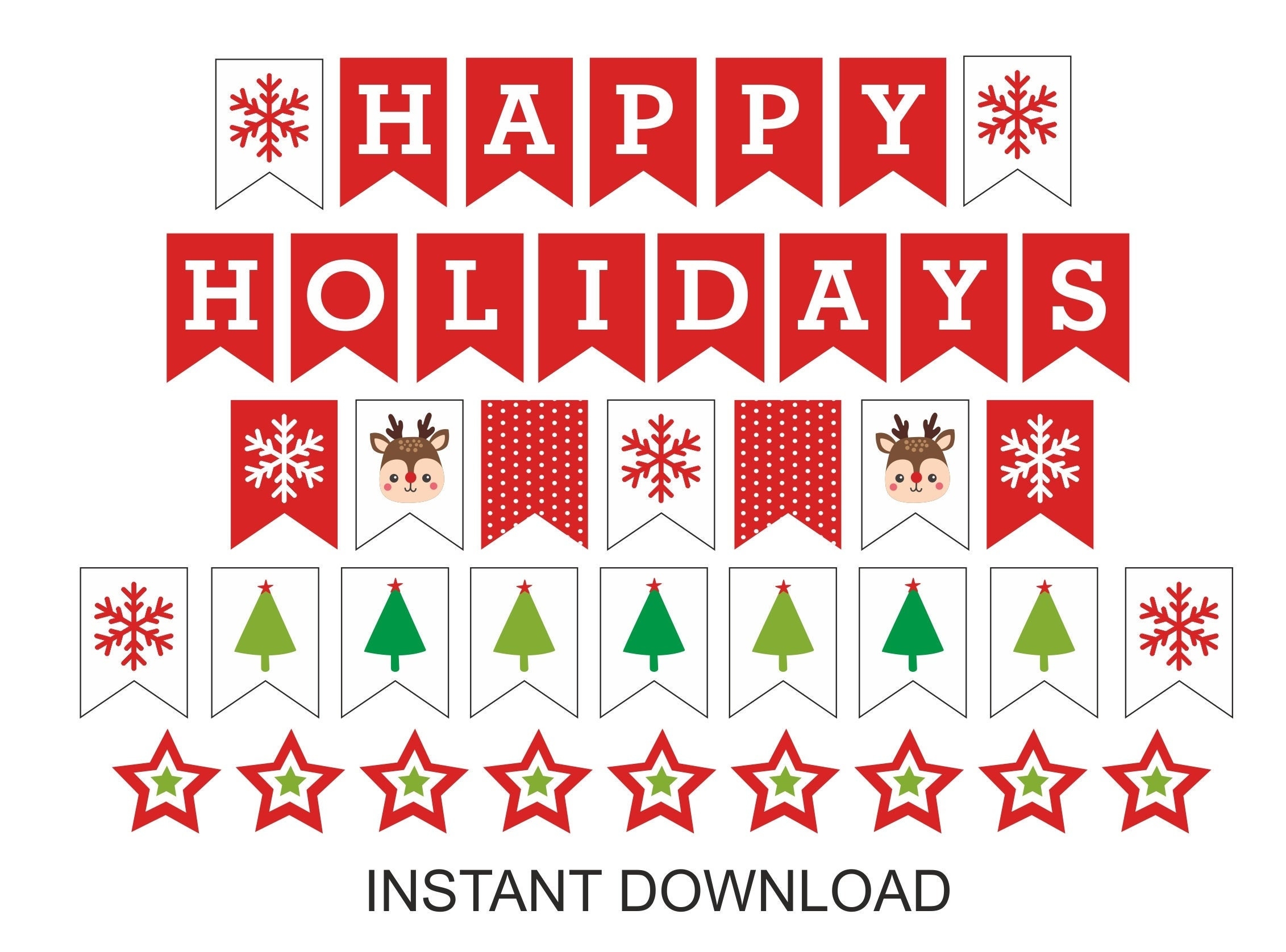 Happy Holidays Banner Printable Holiday Banner Happy Holiday Worksheets Library