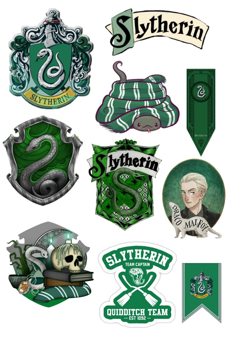 Slytherin Banner Printable
