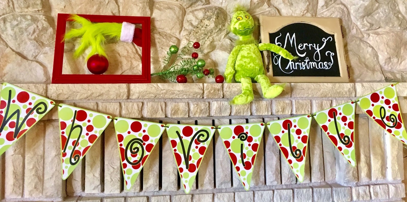 HollysHome Family Life Make A WhoVille Banner For Your Grinch mas Party